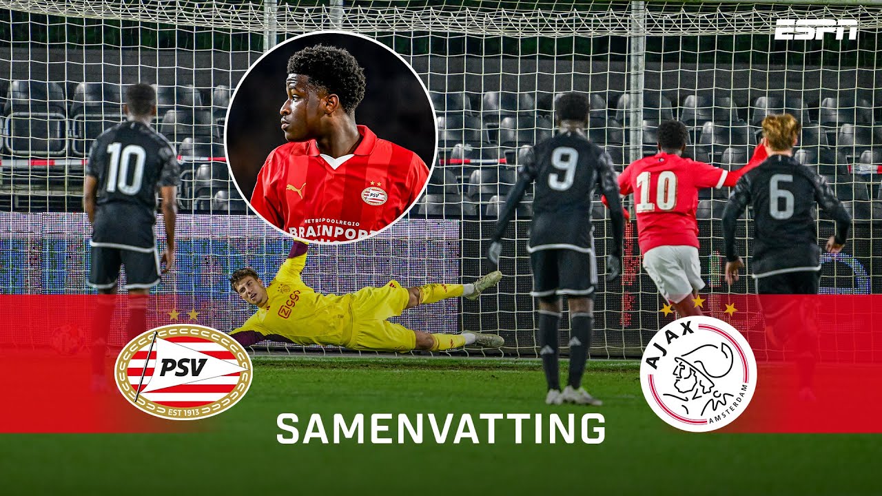 Isaac Babadi mag AANLEGGEN van ELF meter 👀🔛 | Samenvatting Jong PSV - Jong Ajax