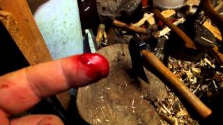 Gransfors Bruks Kubben axe demonstration