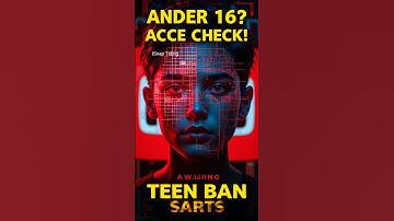 YouTube’s New AI Age Check Limits Under‑16 Access! 🤖#shorts