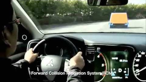 2014 Mitsubishi Outlander Forward Collision Mitigation