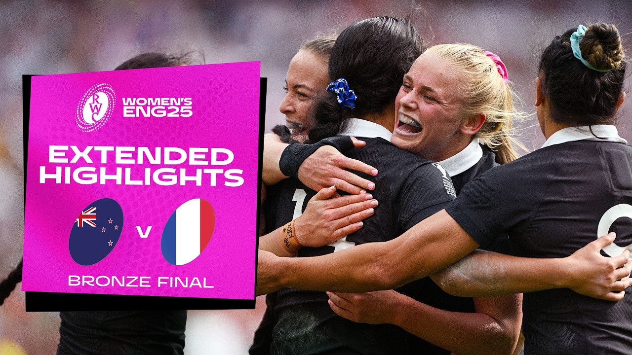 Try-scoring THRILLER 🤩 | New Zealand v France | Rugby World Cup 2025 ...