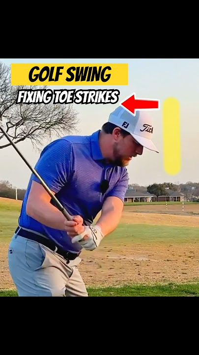 Toe Strikes? Here’s WHY 🧠 #golf #golfswing