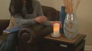 Pacific Accents Soho Flameless Hurricane