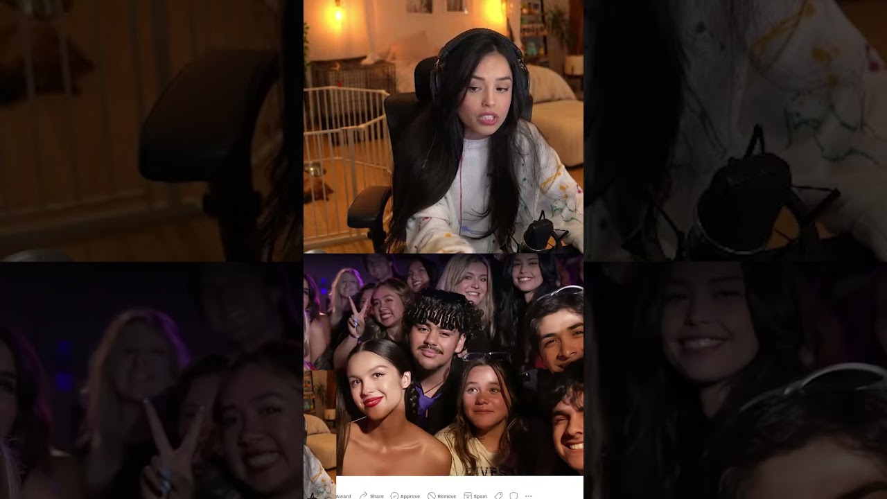 Valkyrae meets Olivia Rodrigo