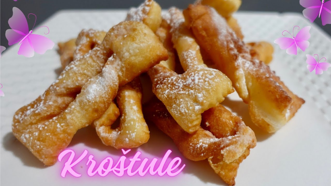 DALMATINSKE KROŠTULE, FANTASTIČNA POSLASTICA ZA SVAKI DAN