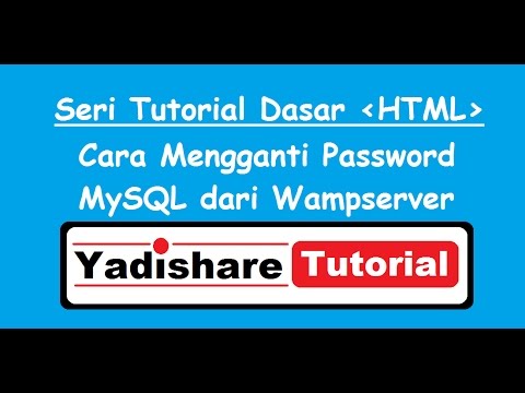 Cara Merubah Password Phpmyadmin Xampp  