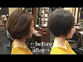 ショートヘア★頭の形がキレイに見えるショートカット★haircut ヘアカット 【neaf 六本木】 犬塚優介