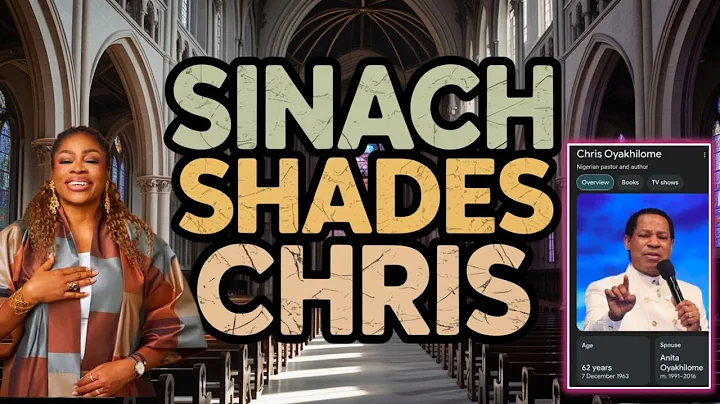 Sinach Finally Throws Shade On Pastor Chris Oyakhilome,  She Chose Benny Hinn