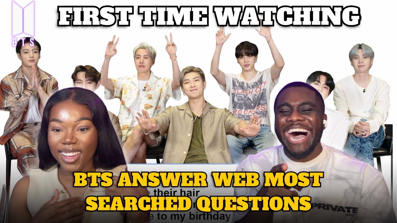 K-POP NEWBIES FIRST TIME WATCHING BTS (방탄소년단)  WEB'S MOST SEARCHED QUESTIONS | WIRED REACTION