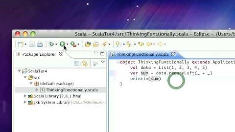 Scala Tutorial 4: Thinking Functionally Part 1