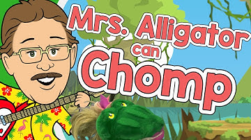 Mrs. Alligator Can Chomp | Greater Than and less Than Numbers | Jack Hartmann