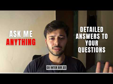 Ask Me Anything: detailed responses to your questions | CA Studies, Articleship, Discipline