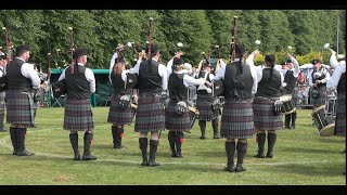 Scottish Power brings Torwood Castle to Lurgan - 2023 UK Pipe Band Championships, Grade One Medley