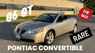 2007 Pontiac G6 GT Hardtop Convertible One Owner Only $2995 By Elite Motor Cars Of Peabody Sold 