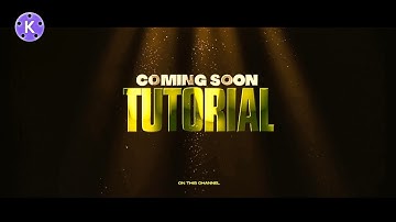 Golden Text in Kinemaster || Creative Ajit