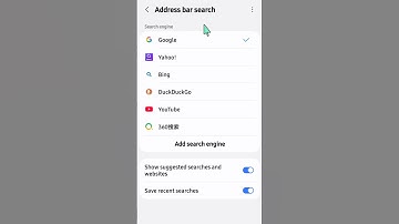 How To Add Search Engine in Samsung Internet on Android Device #androidsettings #androidphone #how