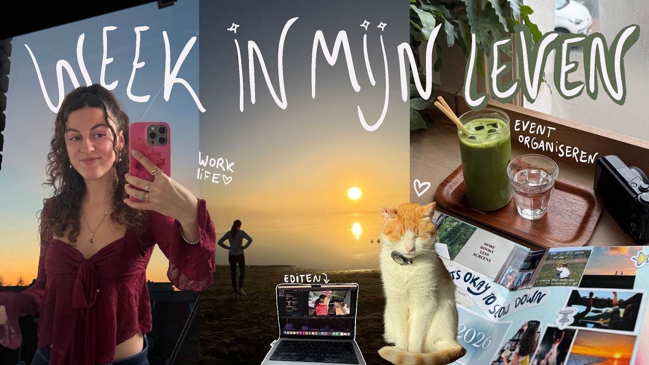 week in mijn werk-leven | event organiseren, editen, eigen merk & meer