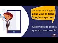 La fiche google map par wedigitalpro