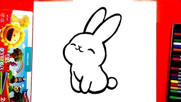 VẼ CON THỎ ĐƠN GIẢN | CÁCH VẼ CON THỎ DỄ THƯƠNG