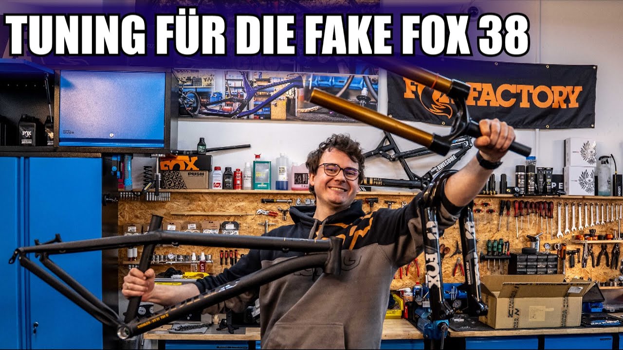 PREMIUM SERVICE FÜR DIE FAKE FOX 38 + DIRT BIKE BASTEL PROJEKT - FAHRRADWERKSTATT LOTTER