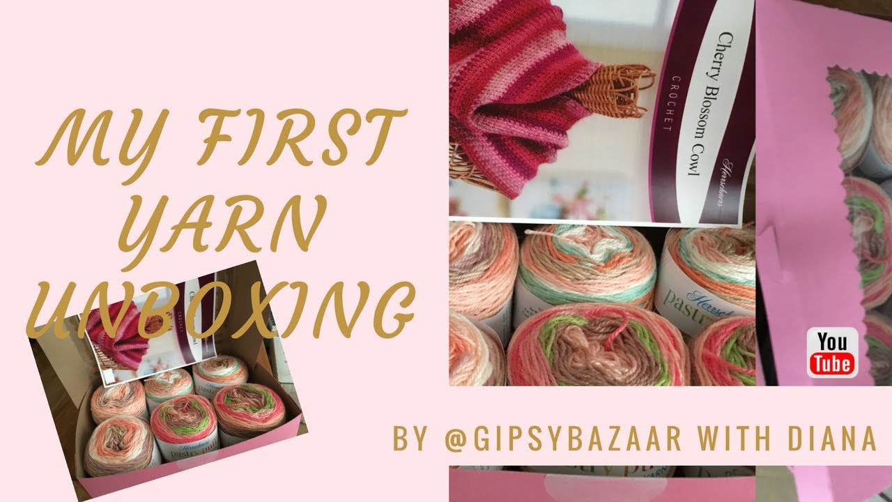 My First Yarn Unboxing (Spanish/ Español ) YouTube
