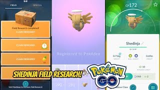 Catching Shedinja in Pokemon Go November Field Research