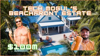 Tech Millionaire BEACHFRONT Estate Ambergris Caye, BELIZE