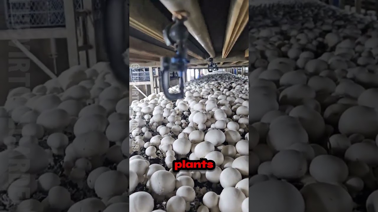 Why Mushroom Farms Are Dark 🍄
