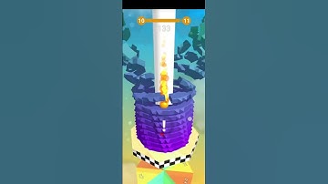 Stack ball game Level-10 #shorts #youtube shorts #game shorts