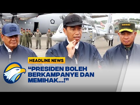 Pernyataan Lengkap Jokowi soal Presiden Boleh Memihak dan Kampanye
