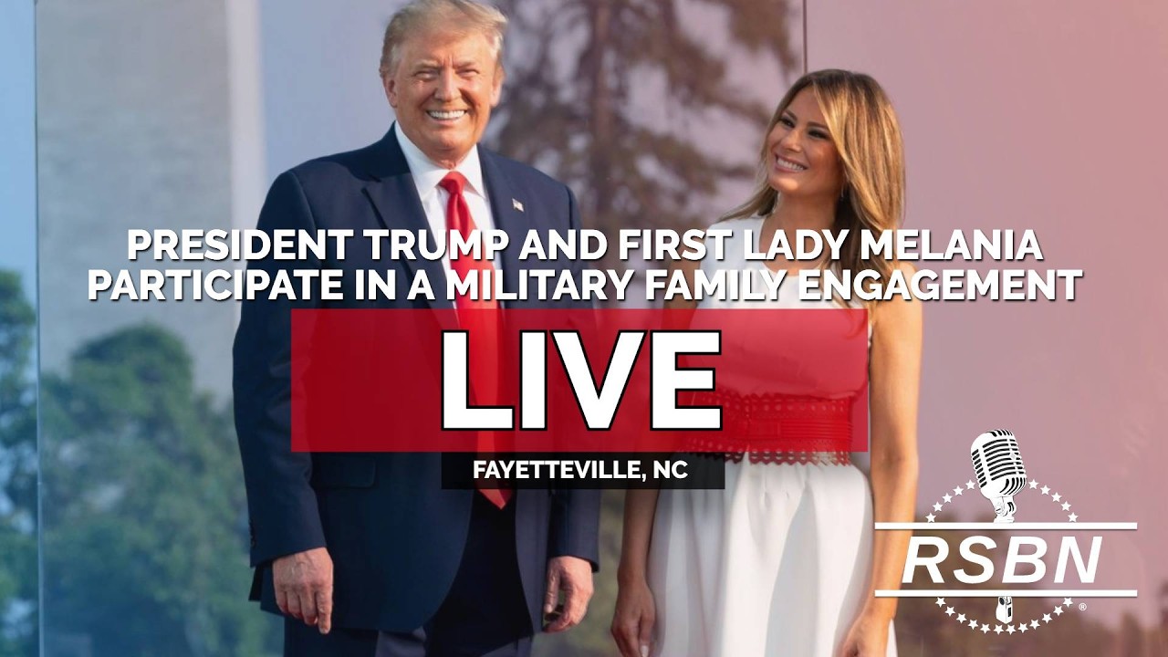 LIVE: President Trump and First Lady Melania Participate in a Military Family Engagement - 02/13/26