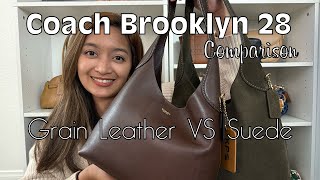видео: Coach Brooklyn 28: кожа или замша | Что лучше? картинка: Coach Brooklyn 28: кожа или замша | Что лучше?