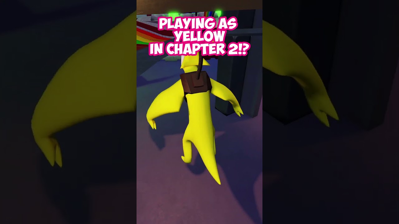 Playing As YELLLOW in Rainbow Friends Chapter 2 