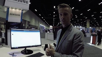 Samsung DeX Demo at Citrix Synergy 2017