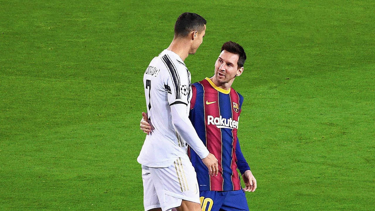 Cristiano Ronaldo and Lionel Messi come together for first-ever