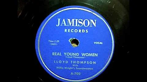 Lloyd Thompson - Real Young Women 78 rpm!