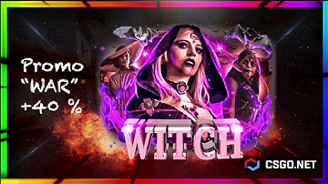 CSGO.NET // Promo code "WAR" +40% to your deposit // Open Witch Case // mycsgo
