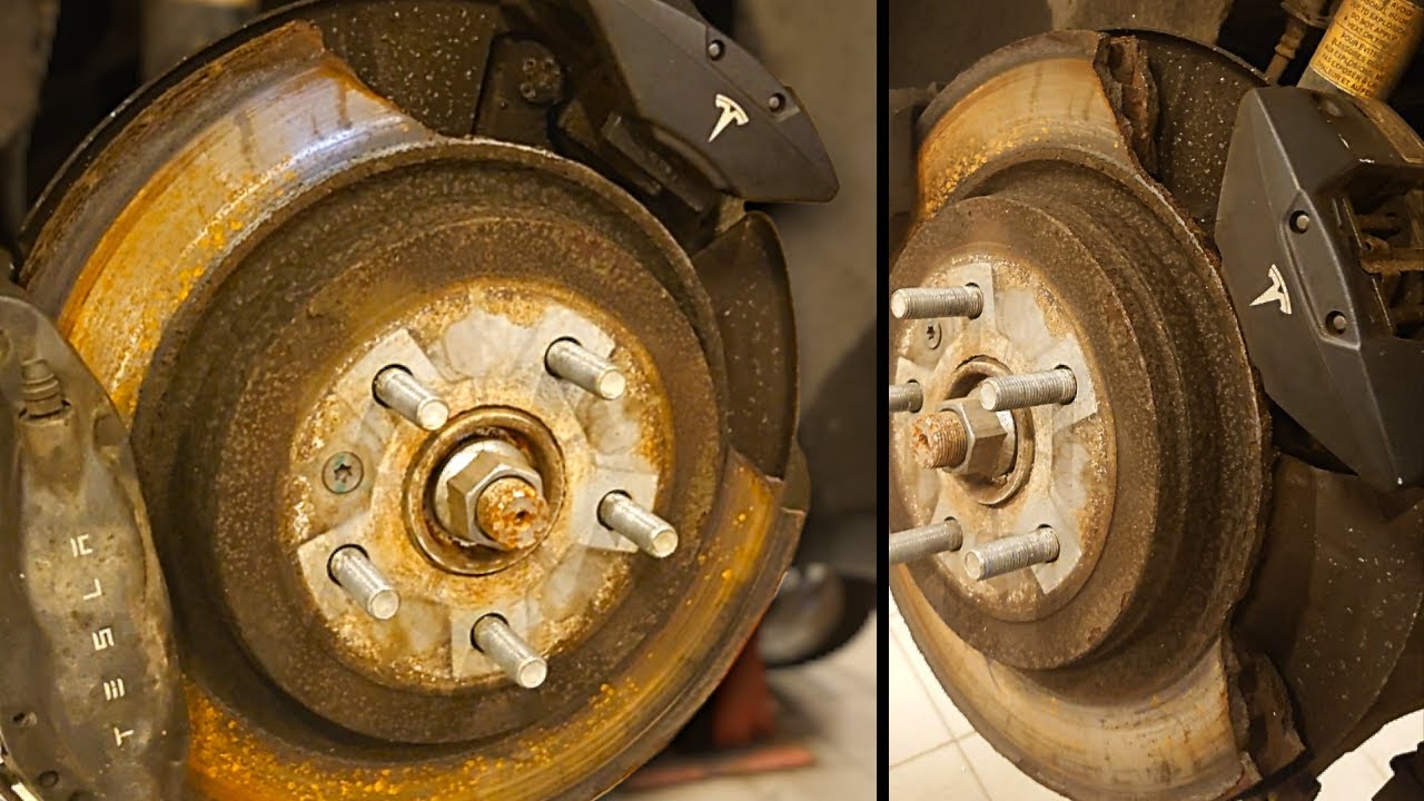 Customer States Brakes Exploded On Tesla - YouTube