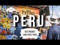 PERU: ULTIMATE San Pedro Market + STREET FOOD Tour in Cusco | Peru 2019 Vlog