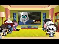 Undertale React to Megalomaniac//Glr//Collab with betty
