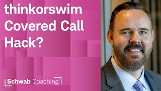 Rolling Covered Calls Automatically with the thinkorswim Platform's "Strategy Roller" Tool