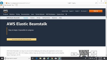 AWS Elastic Beanstalk | Apache Tomcat Web Server | PaaS Model