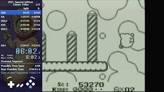Kirby's Dream Collection Speedrun 5:49:31