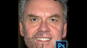 How to create a full beard and facial hair in Photoshop