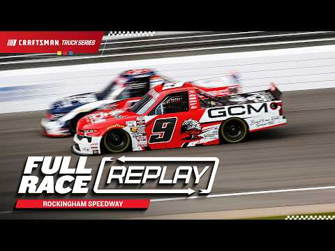 NASCAR Craftsman Truck Series Full Race Replay: 2026 Rockingham Speedway