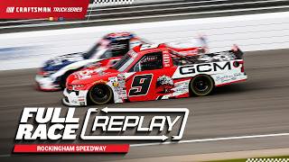 NASCAR Craftsman Truck Series Full Race Replay: 2026 Rockingham Speedway