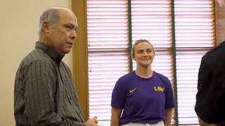 LSU Students Help Librarian Who Fell