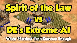 1v1 vs Definitive Edition "Extreme AI"