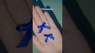 Tiny Bows idea using a Fork🎀🎀#@smallangel6727