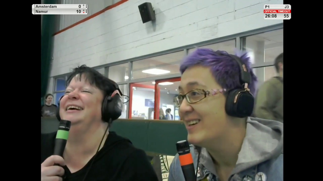 Turing Cup 2020 - Game 8 - Amsterdam Roller Derby vs Namur Roller Girls